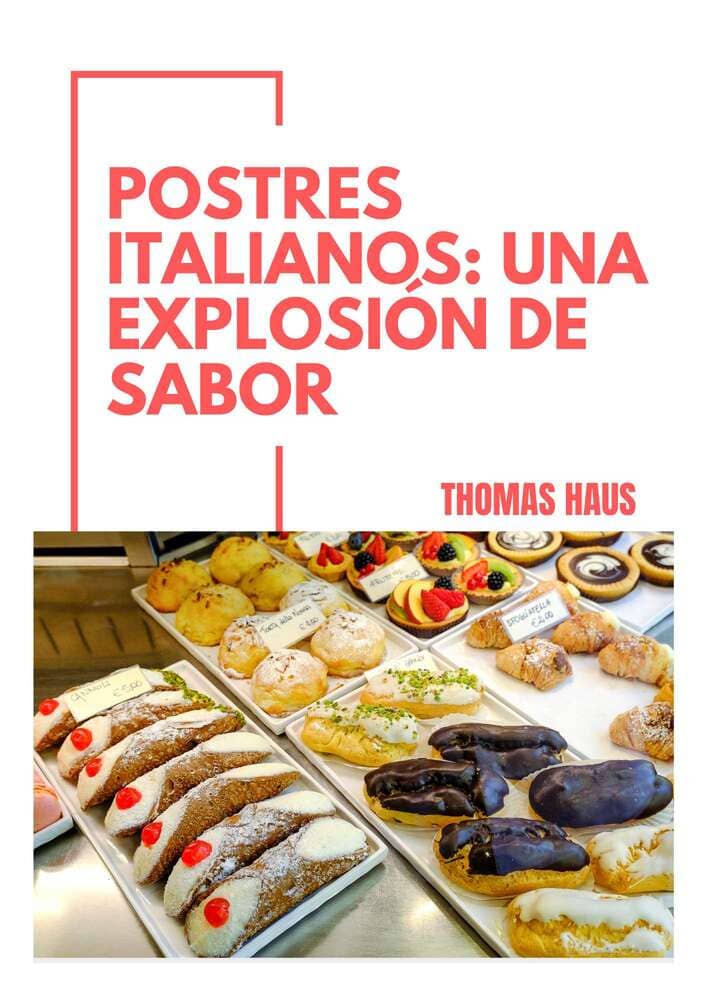 BONO - Postres italianos Una explosión de sabor